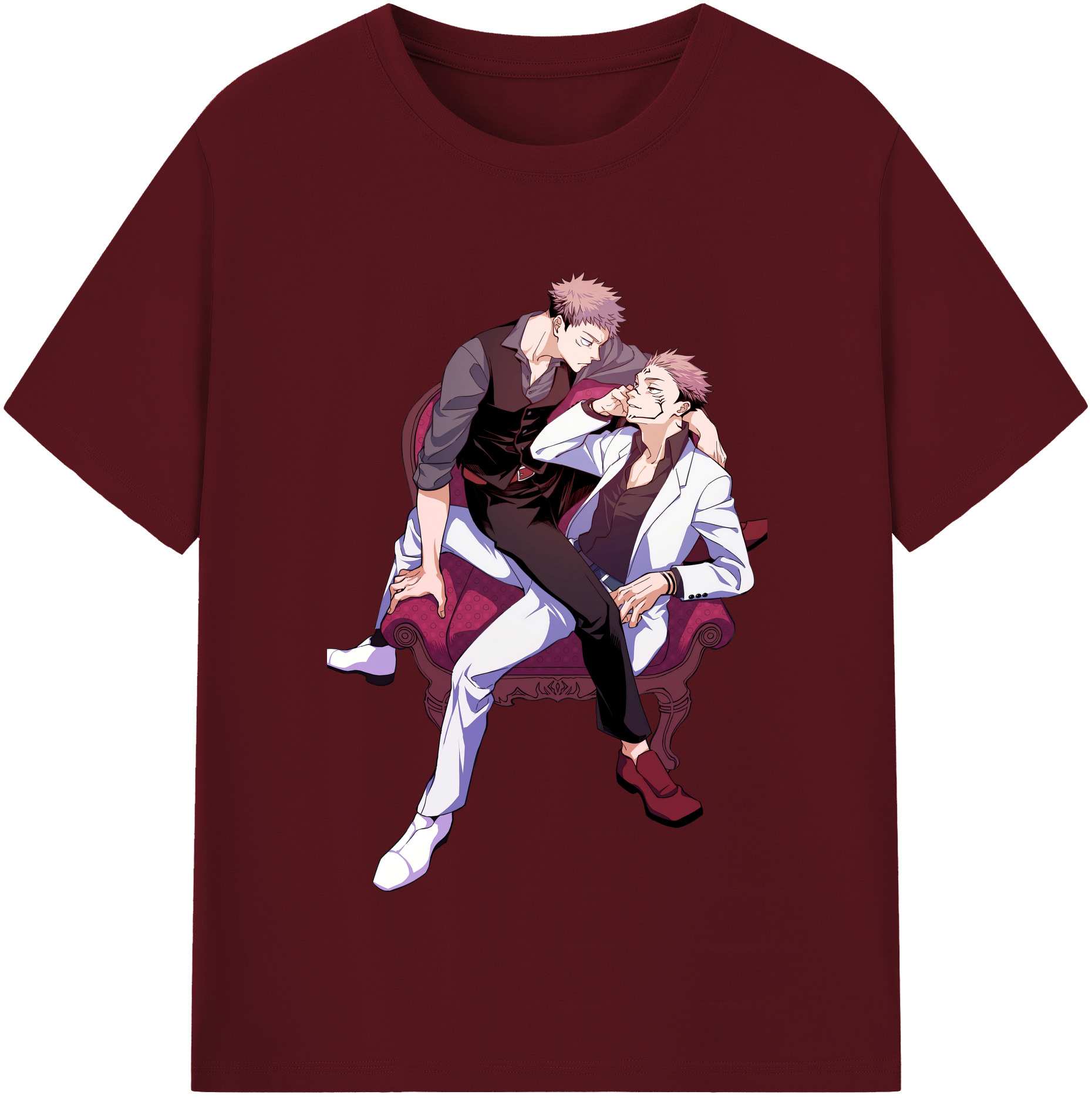 （画像用） 呪術廻戦 Jujutsu Kaisen 綿100％半袖Tシャツ（フロントプリント）